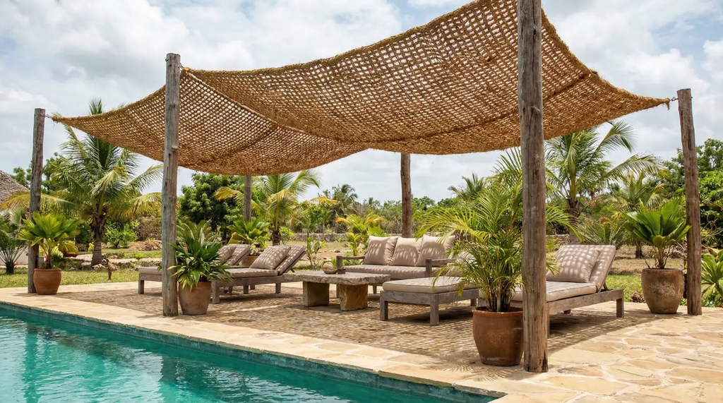Coconut Shade Sail: A Natural Touch for Outdoor Spaces
